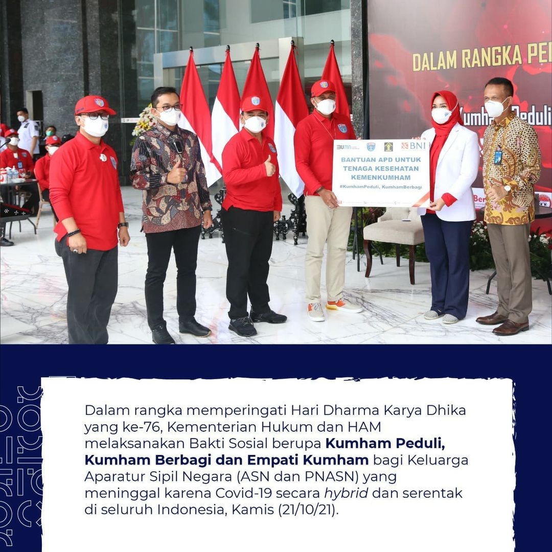 BAKTI  SOSIAL 'KUMHAM PEDULI, KUMHAM BERBAGI DAN EMPATI KUMHAM'